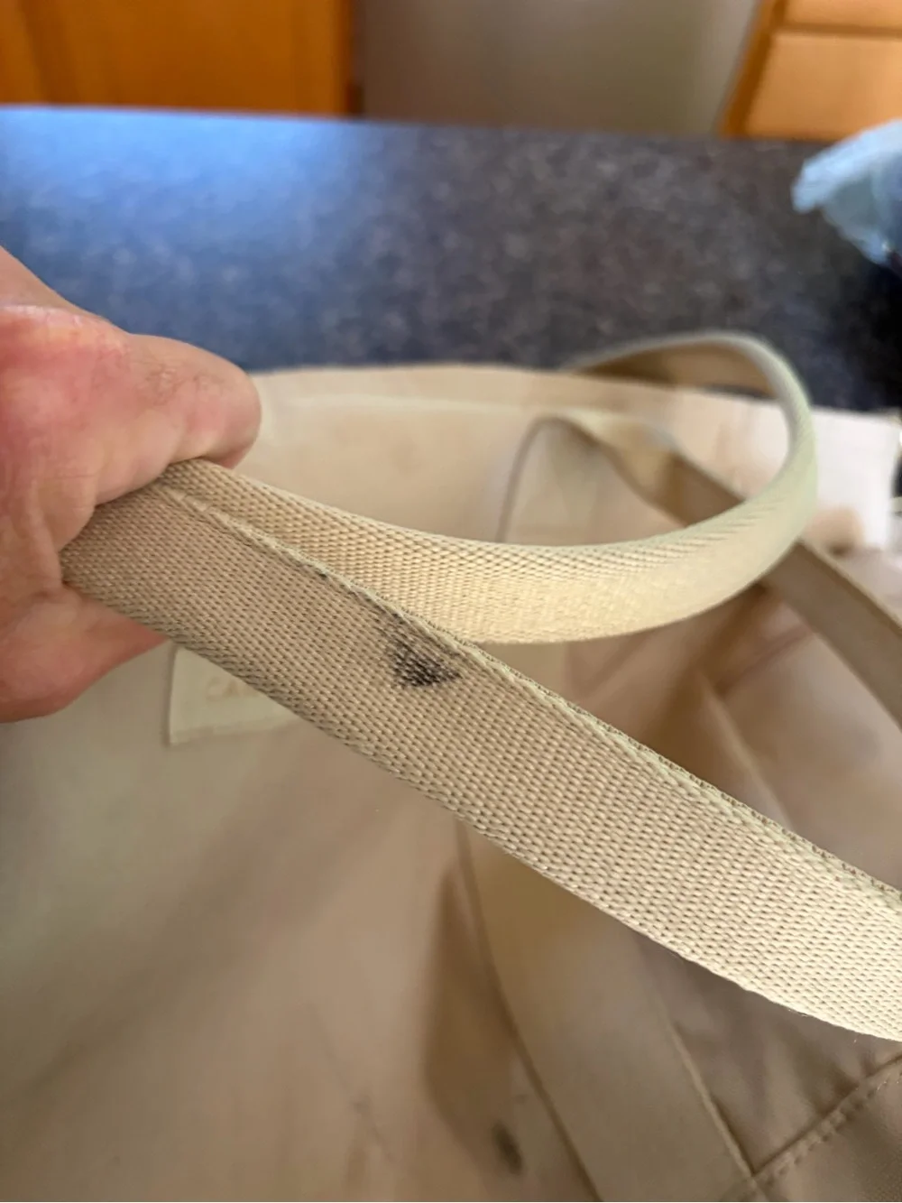 Canvelle Neutral Beige Tote Bag – Classic Everyday Storage